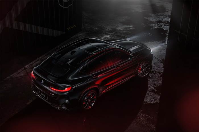 BMW X4 facelift Black Shadow Edition teased 